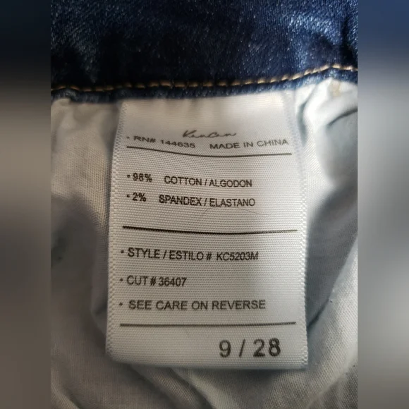 KanCan Miranda Distressed Ultra High Flare sz 28 - Picture 5 of 16